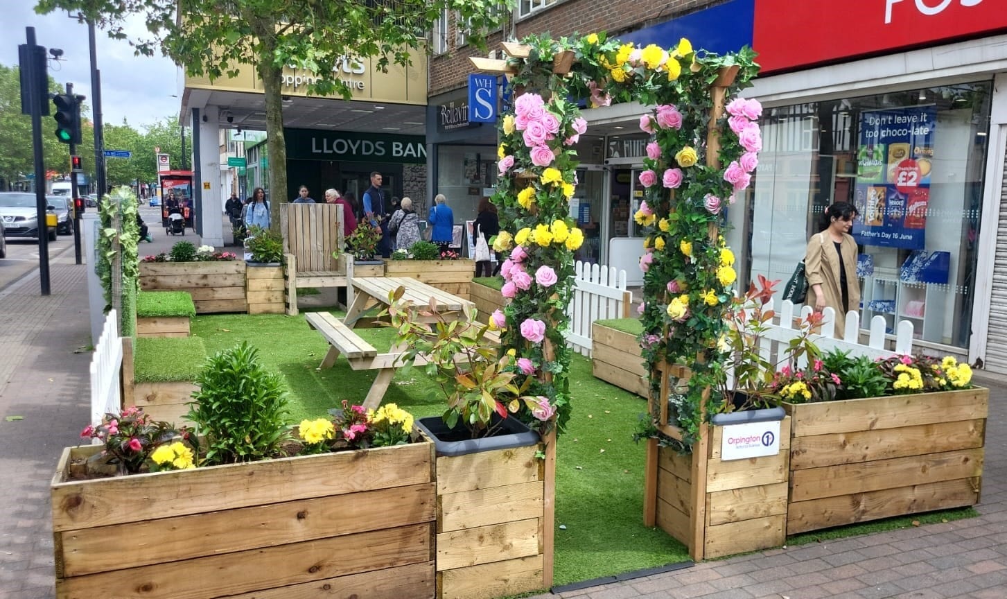 Orpington Parklet May 2024 b