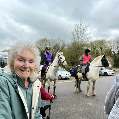 Horsin around fox care