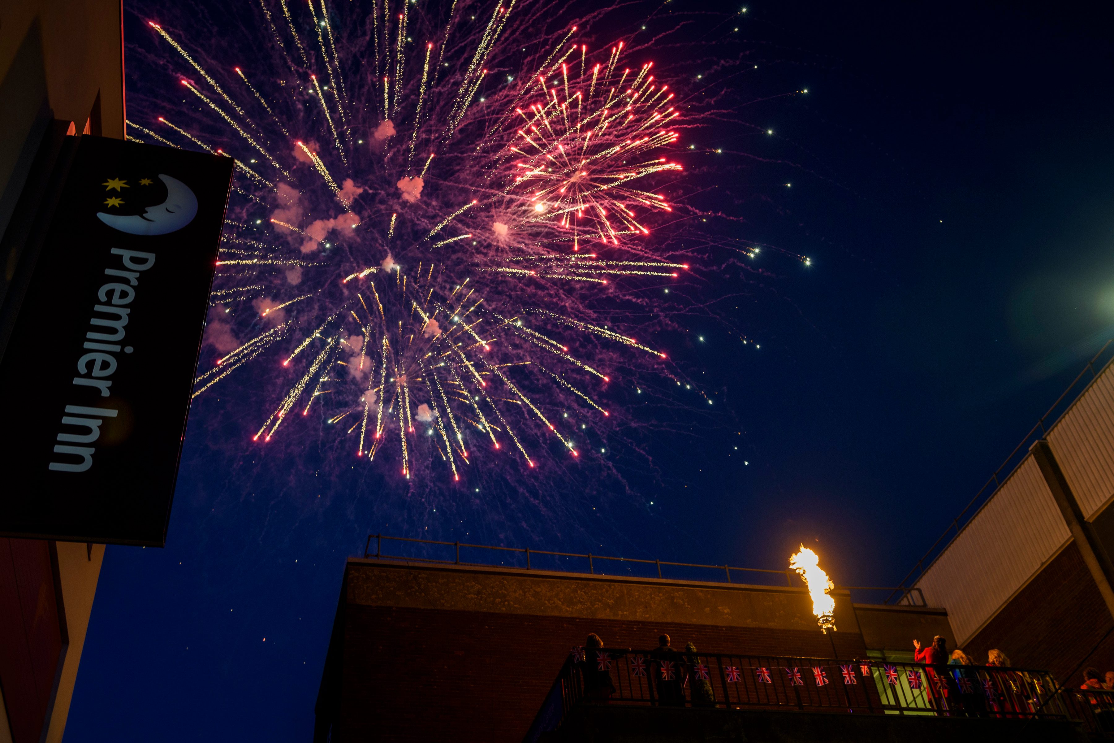 Platinum Jubilee Celebrations fireworks