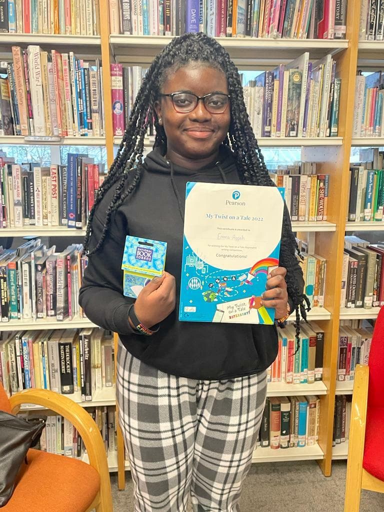 Orpington pupil wins national writing competition