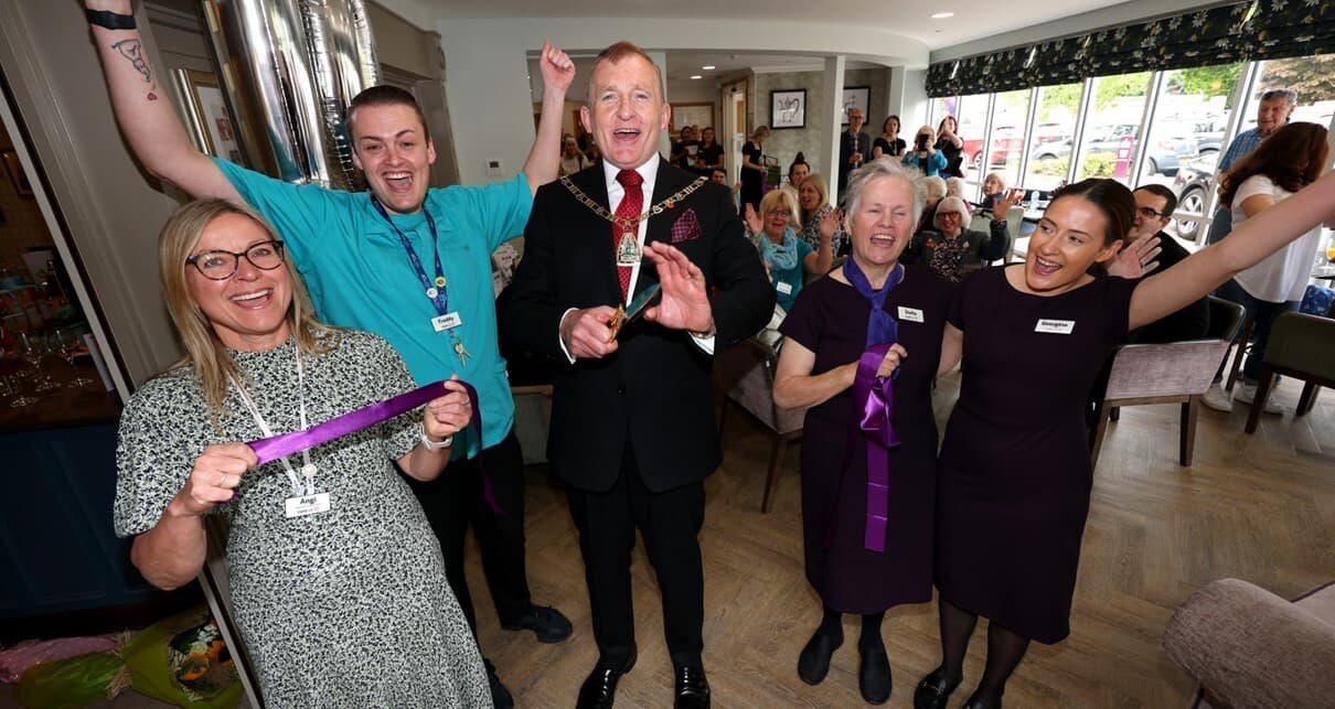 Celebrations at local care home as Mayor opens new suites
