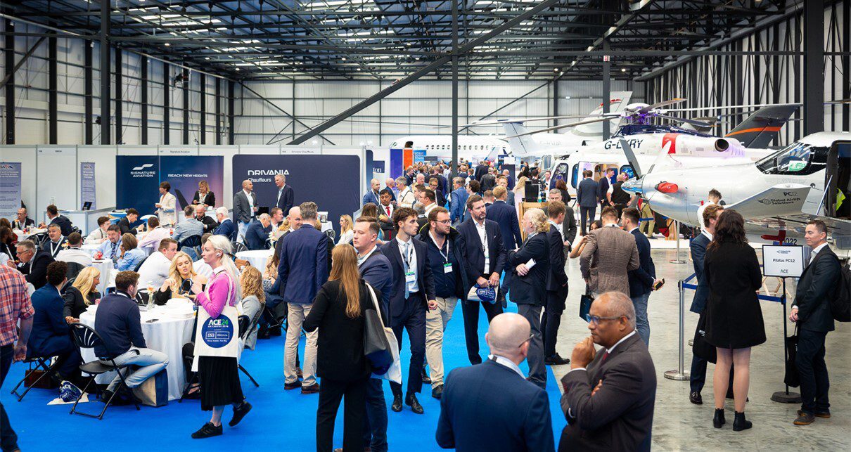 Air Charter Expo sees record turnout at London Biggin Hill