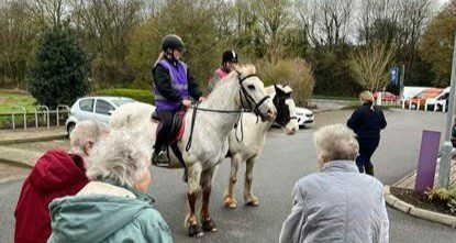 Horsin’ around – Orpington care home hosts its own Grand National