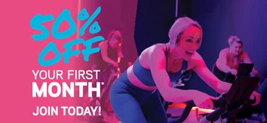 50% off first month at Mytime Active